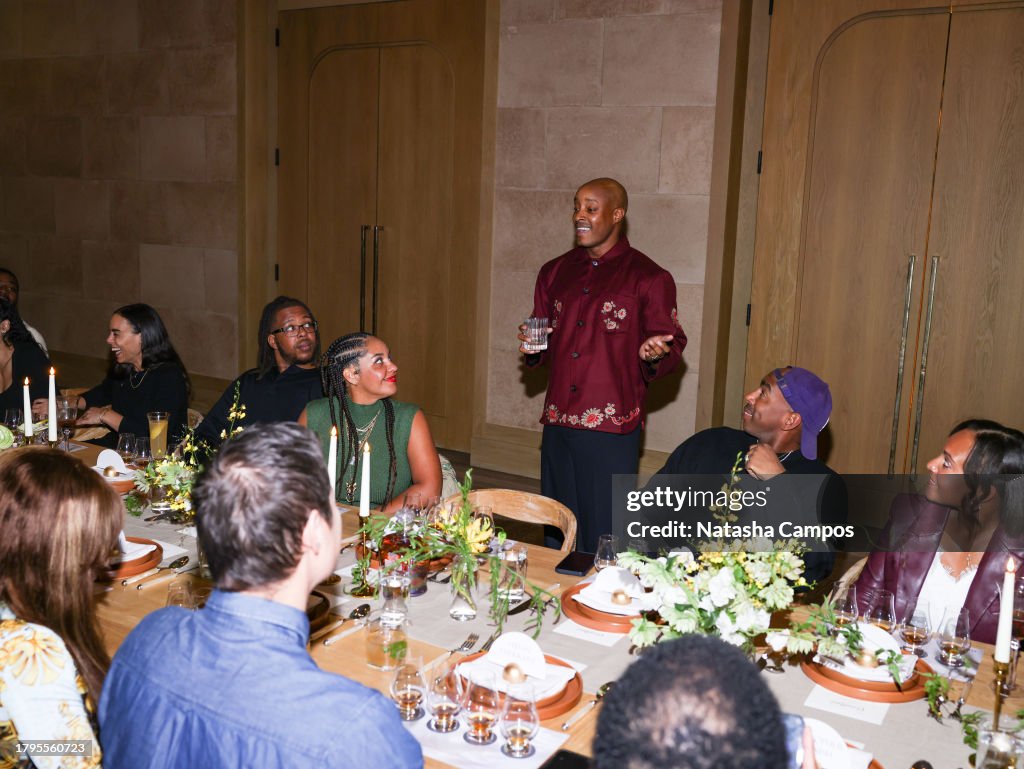 Adair Curtis speaks during Crown Royal Aged 30 Years and Adair... News