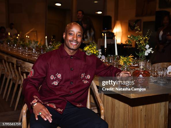 Adair Curtis poses for a photo during Crown Royal Aged 30 Years and