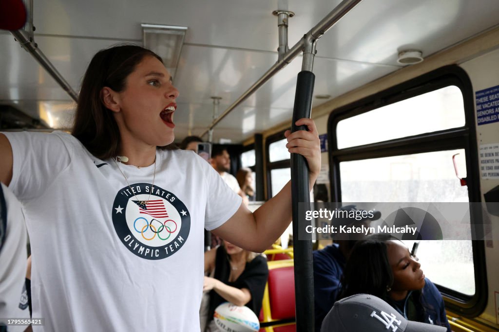 Team USA Road to Paris Bus Tour
