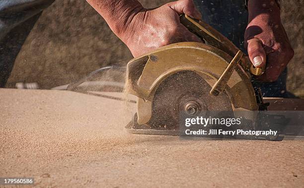 Man Using Saw Man Using Circular Saw Photos and Premium High Res Pictures - Getty Images