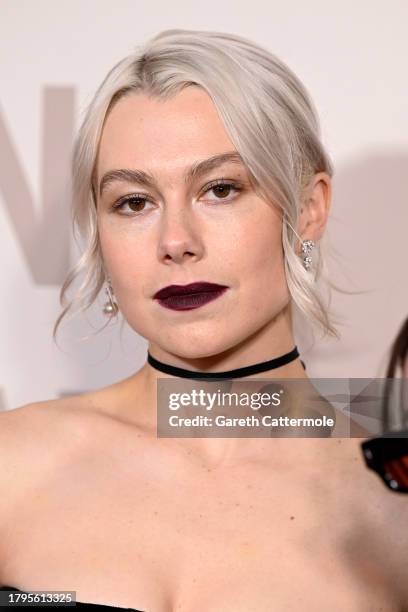 Phoebe Bridgers arrives at the GQ Men Of The Year Awards 2023 at The Royal Opera House on November 15, 2023 in London, England.