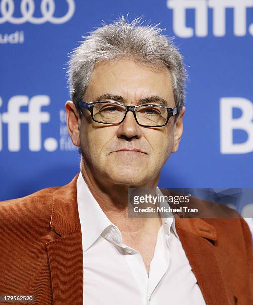 Director and Chief Executive Officer of TIFF, Piers Handling attends "The Cronenberg Project" press conference during the 2013 Toronto International...