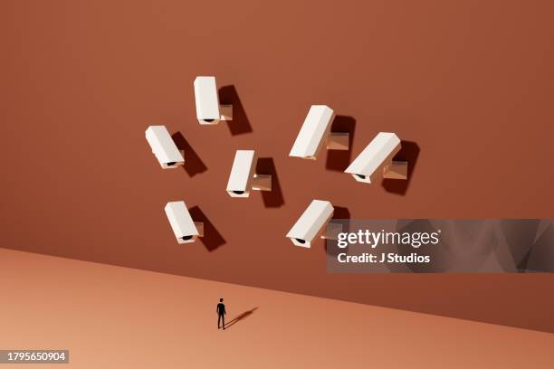 always watching concept image - central intelligence agency stock pictures, royalty-free photos & images