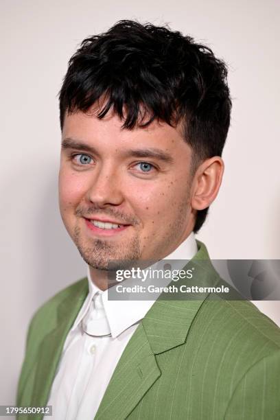 Asa Butterfield arrives at the GQ Men Of The Year Awards 2023 at The Royal Opera House on November 15, 2023 in London, England.