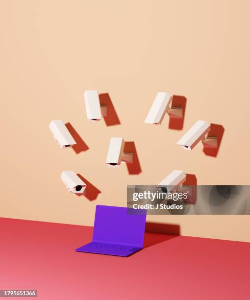 cyber security concept image - realismo-concettuale foto e immagini stock