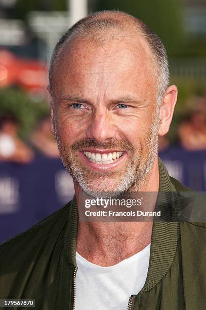 Director Fredrik Bond arrives at the screening of the film 'The Necessary Death Of Charlie Countryman' during the 39th Deauville American Film...