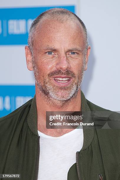 Director Fredrik Bond arrives at the screening of the film 'The Necessary Death Of Charlie Countryman' during the 39th Deauville American Film...