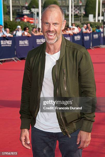 Director Fredrik Bond arrives at the screening of the film 'The Necessary Death Of Charlie Countryman' during the 39th Deauville American Film...