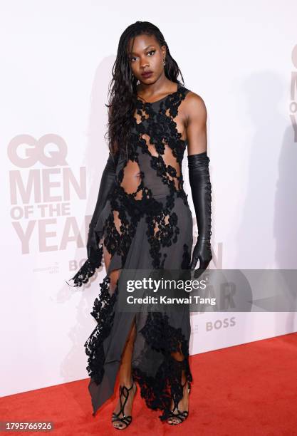 Nia DaCosta arrives at the GQ Men Of The Year Awards 2023 at The Royal Opera House on November 15, 2023 in London, England.