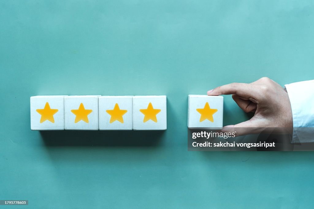 Concept of excellence, Gold stars, Five Stars