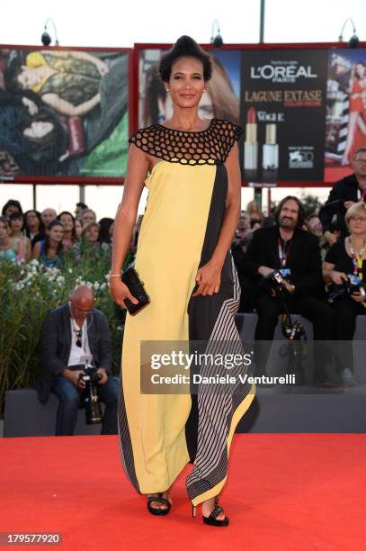 Denny Mendez attends "La Jalousie" Premiere during the 70th Venice International Film Festival at the Sala Grande on September 5, 2013 in Venice,...