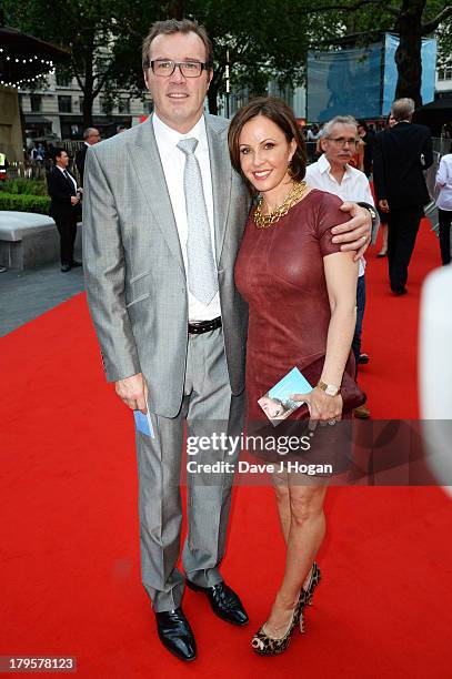 Andrew Morton attends the world premiere of "Diana" at The Odeon Leicester Square on September 5, 2013 in London, England.