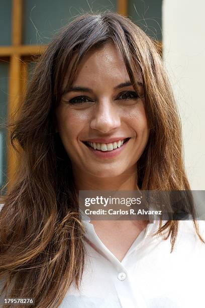 Spanish actress Miren Ibarguren attends the "Aida" new season presentation during the day four of 5th FesTVal Television Festival 2013 at the Villa...