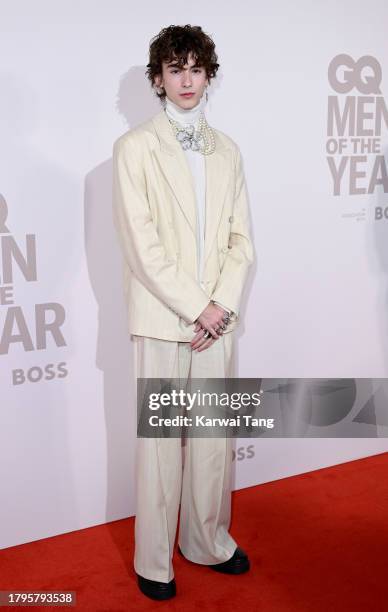 Daniel Millar arrives at the GQ Men Of The Year Awards 2023 at The Royal Opera House on November 15, 2023 in London, England.
