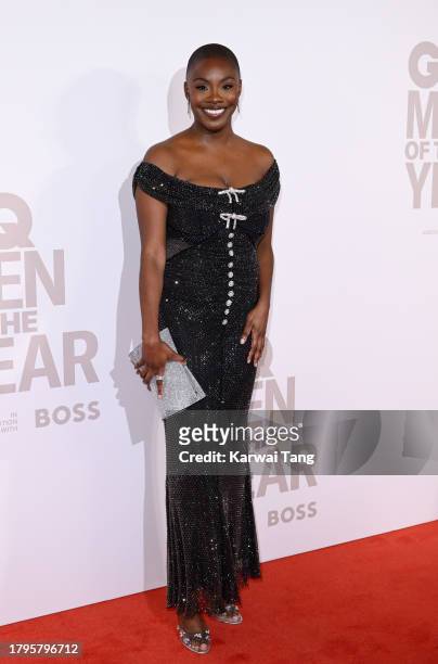 Yomi Adegoke arrives at the GQ Men Of The Year Awards 2023 at The Royal Opera House on November 15, 2023 in London, England.