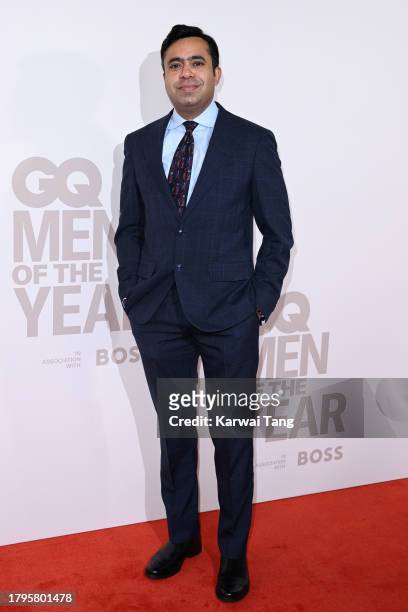 Sanjay Bhakta arrives at the GQ Men Of The Year Awards 2023 at The Royal Opera House on November 15, 2023 in London, England.