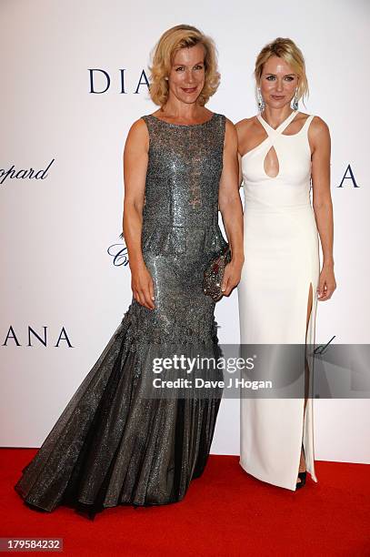 Juliet Stevenson and Naomi Watts attend the world premiere of "Diana" at The Odeon Leicester Square on September 5, 2013 in London, England.