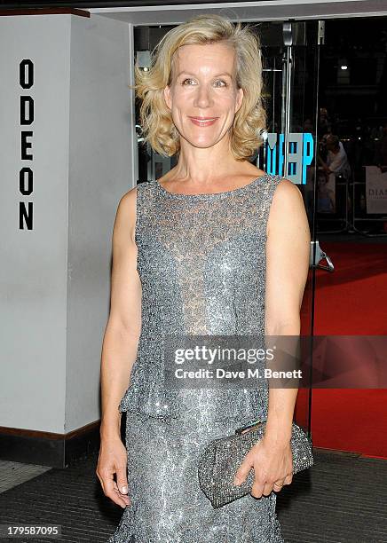 Juliet Stevenson attends the World Premiere of "Diana" at Odeon Leicester Square on September 5, 2013 in London, England.