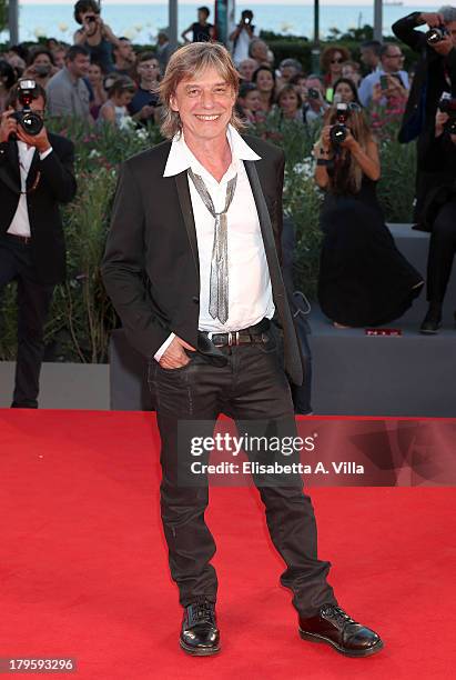 Composer Jean Louis Aubert attends 'La Jalousie' Premiere during the 70th Venice International Film Festival at the Sala Grande on September 5, 2013...