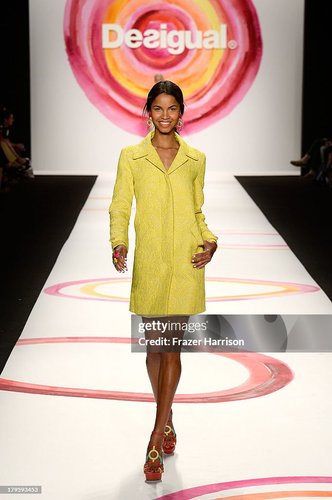 Desigual - Runway - Mercedes-Benz Fashion Week Spring 2014