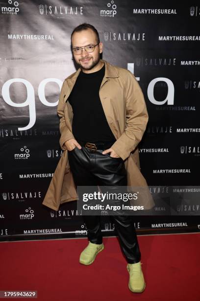 Guest attends the Garota Fall Winter Fashion Show at Salvaje on November 15, 2023 in Miami, Florida.