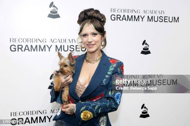 Sierra Ferrell attends Celebrating Gram Parsons, Amoeba Music, and RSD Black Friday at The GRAMMY Museum on November 15, 2023 in Los Angeles,...