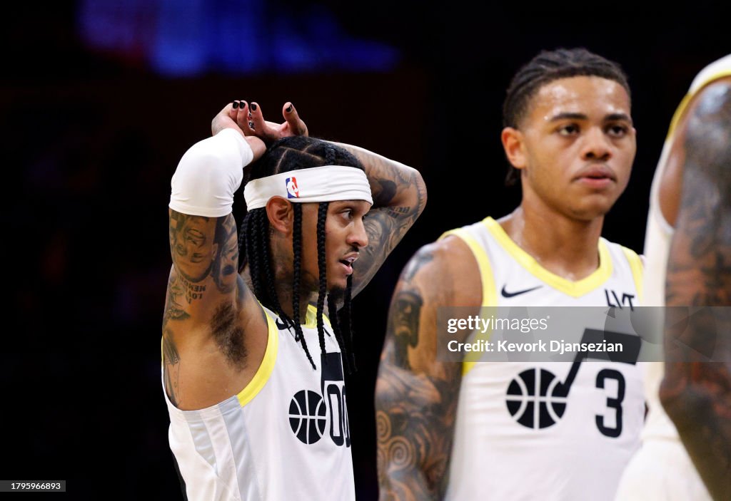 Utah Jazz v Los Angeles Lakers