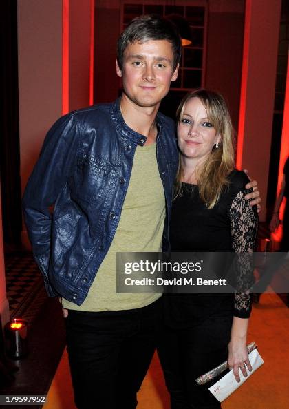 Tom Scharpling Partner Tom Chaplin and wife Natalie attend the Queen AIDS Benefit in support ...