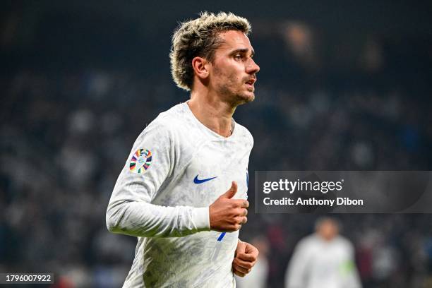 Antoine GRIEZMANN of France during the UEFA Euro 2024, Group B qualifications match between Greece and France at OPAP Arena on November 21, 2023 in...