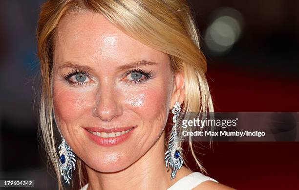 Naomi Watts attends the World Premiere of 'Diana' at Odeon Leicester Square on September 5, 2013 in London, England.