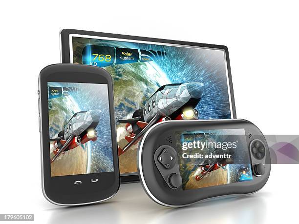 mobile spiel - gaming mobile stock-fotos und bilder