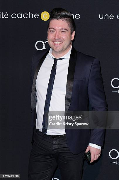 Chris Marquez attends the photocall for 'OORA' Womenswear Collection designed by French singer Matt Pokora at Pavillon Gabriel on September 5, 2013...