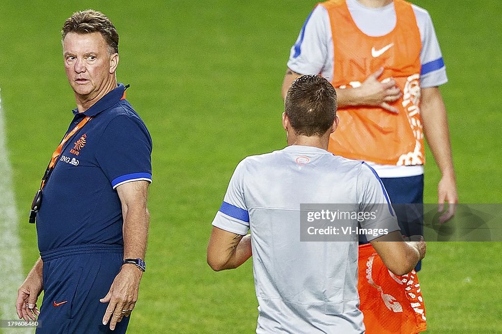 World Cup qualifier - Netherlands Training Session