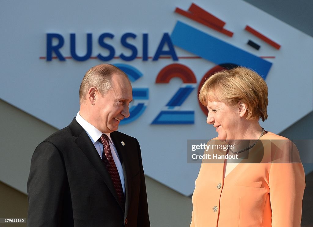 G20 Leaders Meet In St. Petersburg For The Summit