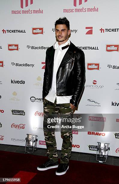 Baptiste Giabiconi attends the Music Meets Media 2013 Award at Grand Hotel Esplanade on September 5, 2013 in Berlin, Germany.