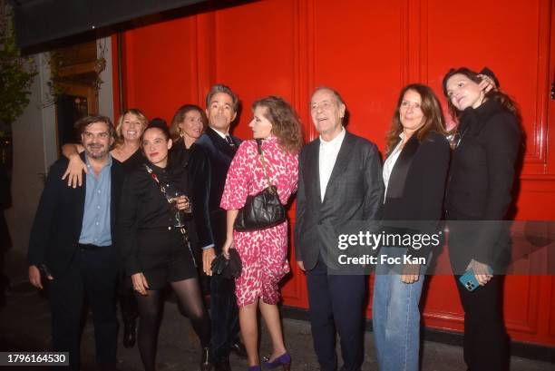 Etienne Gernelle, Gael Tchakaloff, Carole Chrétiennot, Emma Becker, Vincent Darré, Eva Ionesco, Claire Berest, Jean Noel Pancrazi, Marc Lambron and...