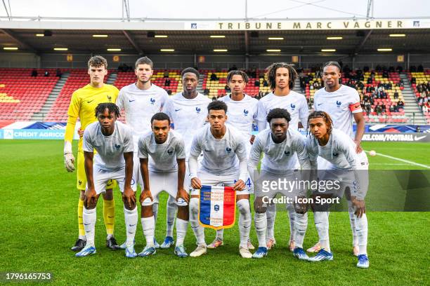 Alexis MIRBACH of France, Elyaz ZIDANE of France, Mahamadou DIAWARA of France, Yoni GOMIS of France, Coleen LOUIS of France, Jeremy JACQUET of...