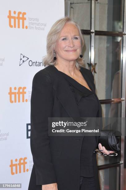 Actress Glenn Close arrives for 'The Big Chill' 30th Anniversary Screening at the 2013 Toronto International Film Festival at Princess of Wales...