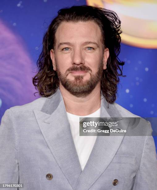 Chasez attends a special screening of Universal Pictures' "Trolls: Band Together" at TCL Chinese Theatre on November 15, 2023 in Hollywood,...