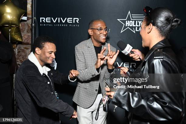 Isaiah Davidson, Tommy Davidson and Jillian Davidson attend "Roast & Toast": a monumental celebrity-filled surprise birthday party for Tommy Davidson...