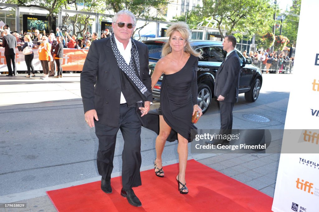 Actor Tom Berenger and wife Laura Moretti arrive at 'The Big Chill