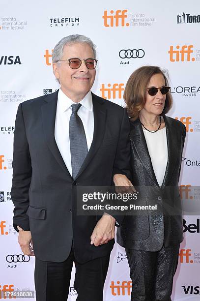 Director/writer Lawrence Kasdan and wife Meg Kasdan arrive for 'The Big Chill' 30th Anniversary Screening at the 2013 Toronto International Film...