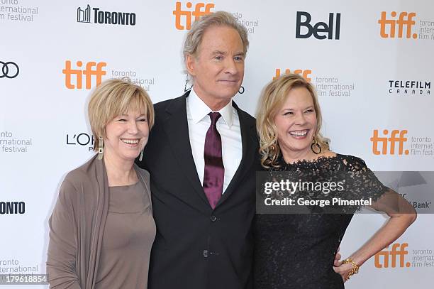 Actors Mary Kay Place, Kevin Kline and JoBeth Williams arrive for 'The Big Chill' 30th Anniversary Screening at the 2013 Toronto International Film...