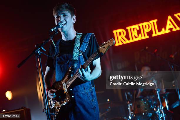 Robert Milton of Dog is Dead performs at Day 1 of Bestival at Robin Hill Country Park on September 5, 2013 in Newport, Isle of Wight.