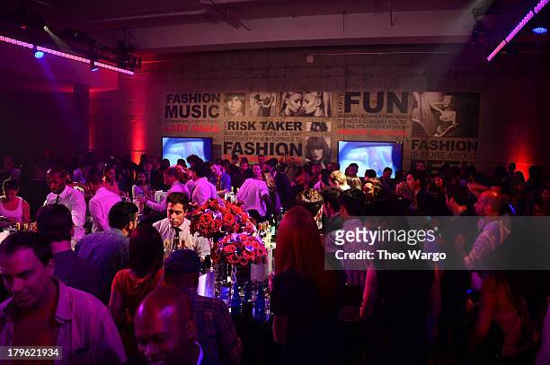 General view of atmosphere at the VEVO And Styled To Rock Celebration Hosted by 'Styled to Rock' Mentor Erin Wasson with Performances by Bridget...