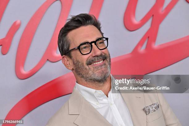 Jon Hamm attends FX's "Fargo" Year 5 Premiere at Nya Studios on November 15, 2023 in Los Angeles, California.