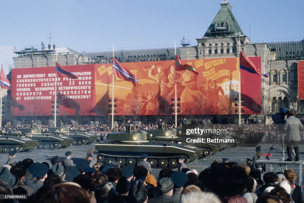 Military Parade In Red Square