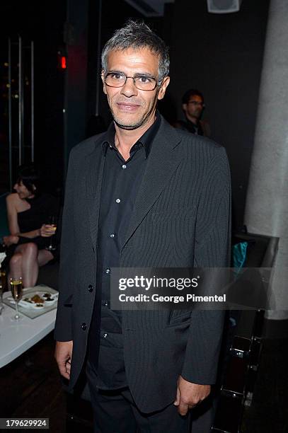 Director Abdellatif Kechiche attends the Interview Magazine, Sundance Selects and Mongrel Media celebrate the TIFF premiere screening of "Blue is the...