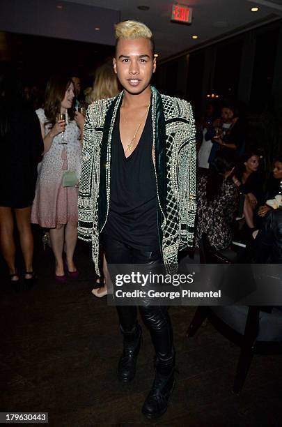 Jay Strut attends the Interview Magazine, Sundance Selects and Mongrel Media celebrate the TIFF premiere screening of "Blue is the Warmest Color"...