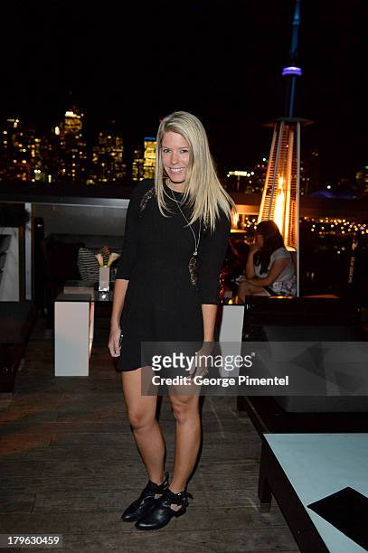 Christina Arseneau attends the Interview Magazine, Sundance Selects and Mongrel Media celebrate the TIFF premiere screening of "Blue is the Warmest...